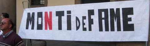 La Destra in piazza contro Monti e l'Imu