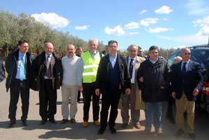 L'inaugurazione del Cavalcavaia Ciprovit