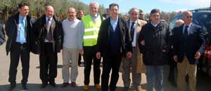 L'inaugurazione del Cavalcavaia Ciprovit