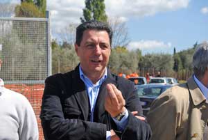 Il sindaco di Viterbo Giulio Marini