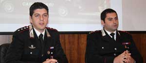 I capitani Giovanni Martufi e Raffaele Gesmundo