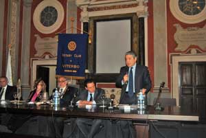 L'intervento del presidente della Provincia Meroi