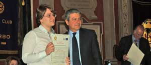 La consegna dei riconoscimenti