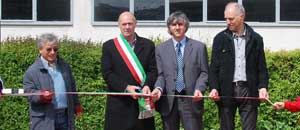 Inaugurazione della tribuna