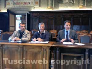 Contardo, Mecarini e Marini alla conferenza