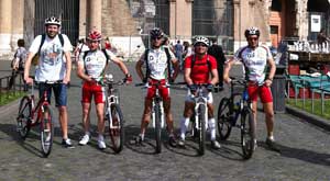 Il gruppo di Bolsena a "Salvaciclisti"