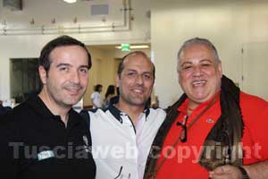 Il maestro Stefano Vignati, Claudio Ferri e Praticò
