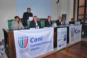 La presentazione delle iniziative del Coni