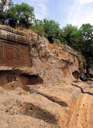 Il sito archeologico di Castel d'Asso