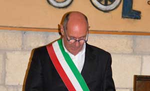 Il giuramento del sindaco Mazzola
