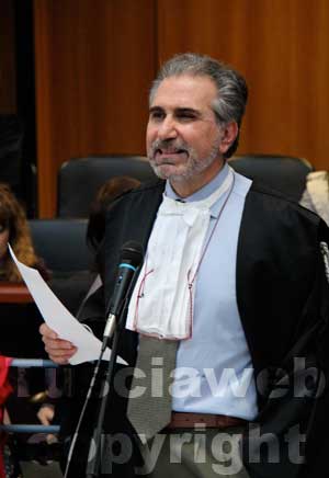 L'avvocato Fabrizio Ballarini