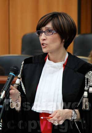 L'avvocato Stefania Sensini