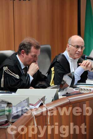 I giudici Maurizio Pacioni ed Eugenio Turco