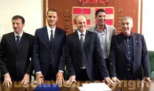 Leonardo Bonucci ricevuto in Provincia