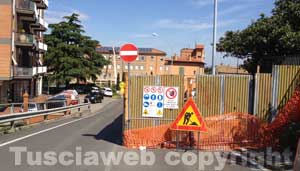 Il cantiere del parcheggio alle Pietrare