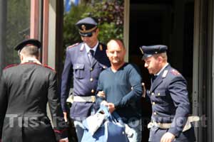 Uno degli arrestati