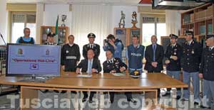 La conferenza per illustrare i dettagli dell'operazione
