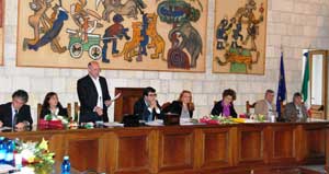 L'intervento del sindaco Mazzola