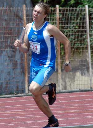 Ivanikhin nella staffetta