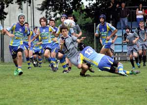 I Lions Under 16 in azione