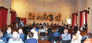 La prima seduta del consiglio comunale