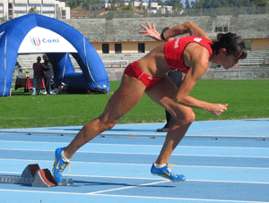 Ricci Elena alla partenza