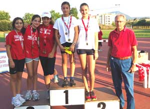 Le atlete di Zona Olimpica