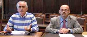 I consiglieri Ricci e Fersini (Pd)