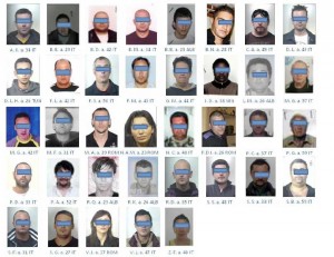 Gli arrestati dell'operazione Drago