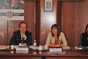 L'assessore Cetica e la presidente Polverini 