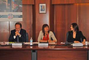 L'assessore Cetica e la presidente Polverini 
