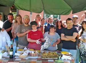 Battistoni in visita alla cooperativa CassiAvass