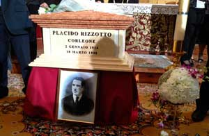La Cgil al funerale di Placido Rizzotto a Carleone