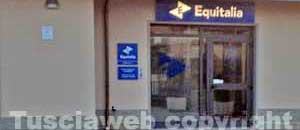 La sede di Equitalia a Viterbo in via Monte Sacro