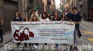 Il corteo dei ragazzi