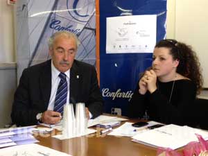 L'assessore comunale Frontini e l'assessore provinciale Simeone