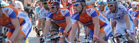 Il passaggio del Giro d'Italia