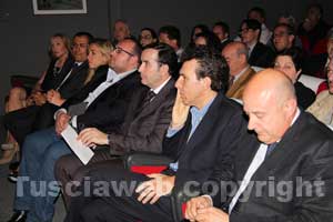 Gli ospiti in sala