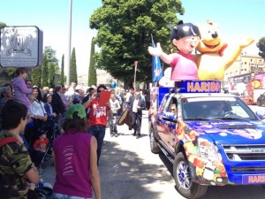 La carovana del Giro d'Italia