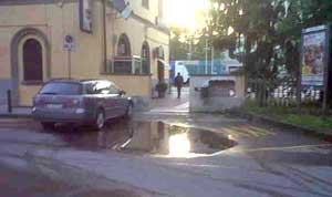 L'acquitrino a Porta Fiorentina