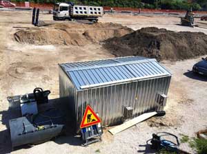 Lavori in corso a Valle Faul