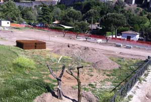 Lavori in corso a Valle Faul