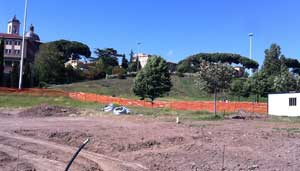 Lavori in corso a Valle Faul