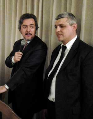 Battistoni alla chiusura di campagna elettorale di Pietro Lazzaroni