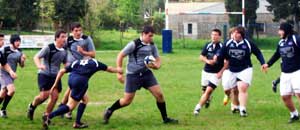 I Lions in azione
