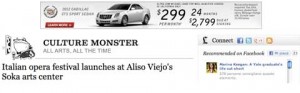 L'articolo del Los Angeles Times online