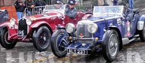 Il passaggio delle Mille Miglia a Viterbo