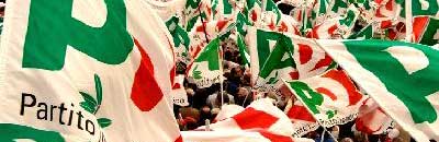 Una manifestazione del Partito democratico