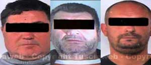 I tre arrestati nel blitz Hot Line, sullo sfruttamento della prostituzione