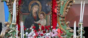 Le immagini della processione della Madonna Liberatrice
